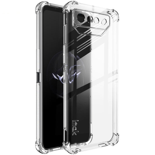 For Asus ROG Phone 7 Ultimate imak Shockproof Airbag TPU Phone Case(Transparent) - free shipping - PMC Jewellery - Order now!