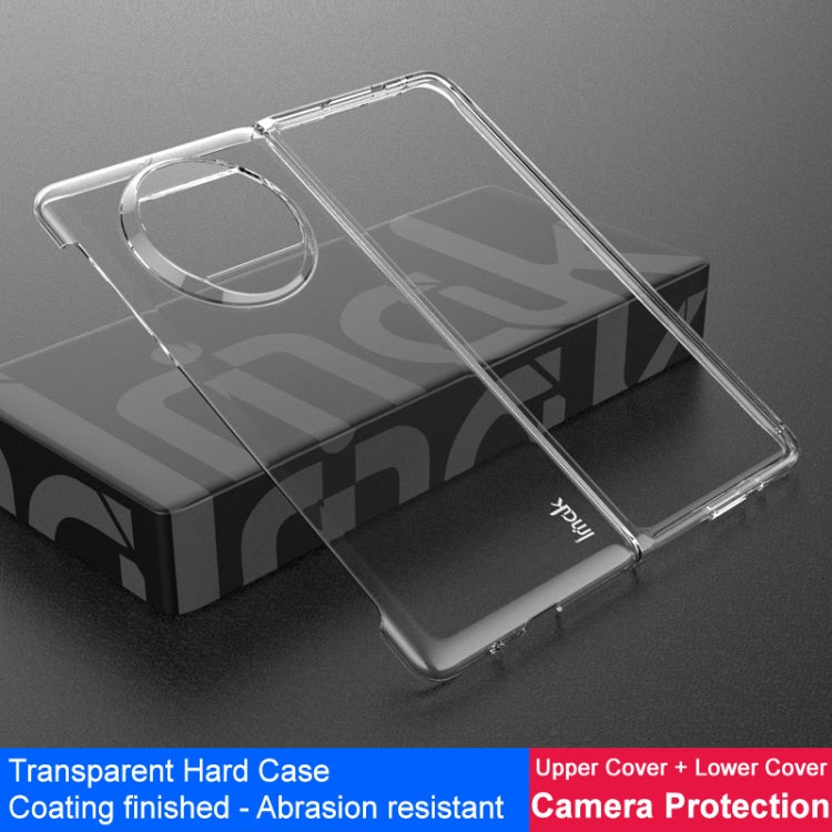 For Huawei Mate X3 imak Wing II Pro Series Wear-resisting Crystal Phone Case(Transparent) - Huawei Cases by imak | Online Shopping South Africa | PMC TechLife | Buy Now Pay Later Mobicred