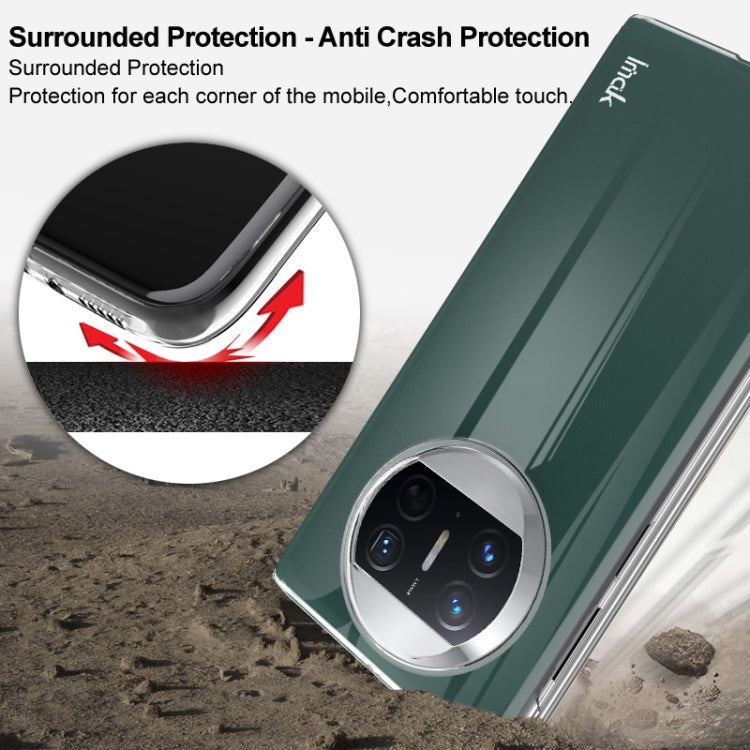 For Huawei Mate X3 imak Wing II Pro Series Wear-resisting Crystal Phone Case(Transparent)