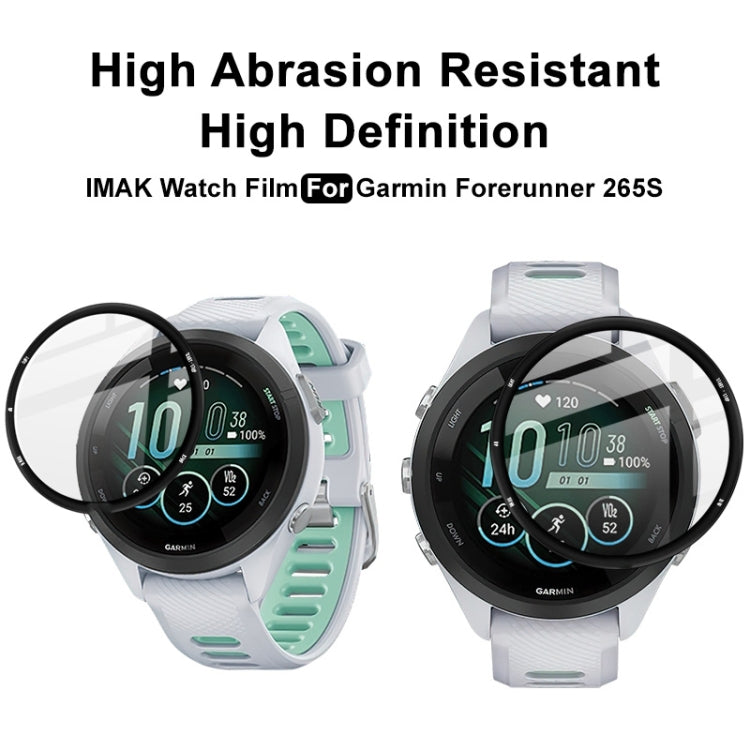 Compatible with Garmin Compatible witherunner 265S IMAK Plexiglass HD Watch Protective Film - Screen Protector by imak | Online Shopping South Africa | PMC Jewellery | Buy Now Pay Later Mobicred