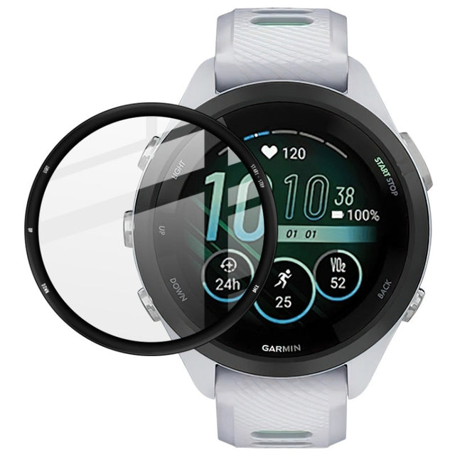 Compatible with Garmin Compatible witherunner 265S IMAK Plexiglass HD Watch Protective Film