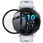 Compatible with Garmin Compatible witherunner 265 IMAK Plexiglass HD Watch Protective Film