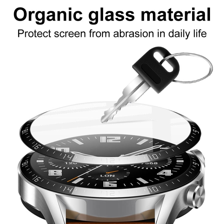 Compatible with Garmin Compatible witherunner 265 IMAK Plexiglass HD Watch Protective Film
