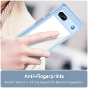 For Google Pixel 6A Colorful Series Acrylic + TPU Phone Case(Blue)