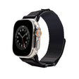 Nylon Two Section Watch Band For Apple Watch 2 38mm(Black) - Watch Bands by PMC TechLife | Online Shopping South Africa | PMC TechLife