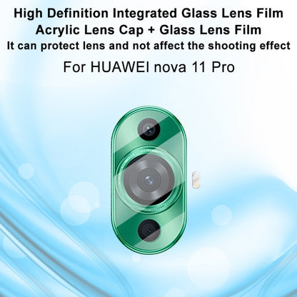 For Huawei nova 11 Pro/nova 11 Ultra imak Integrated Rear Camera Lens Tempered Glass Film - free shipping - PMC Jewellery - Order now!