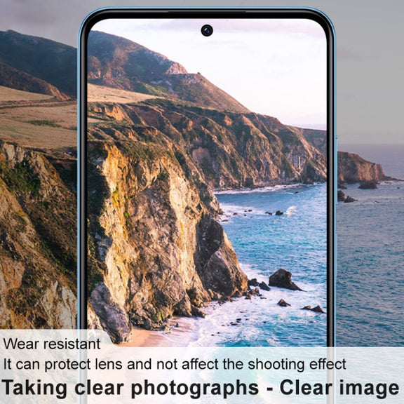 For Xiaomi Redmi Note 12 4G Global imak Integrated Rear Camera Lens Tempered Glass Film