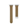 Sheepskin Texture Magnetic Folding Buckle Watch Band For Apple Watch 2 42mm(Light Brown) - Watch Bands by PMC TechLife | Online Shopping South Africa | PMC TechLife