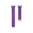 Sheepskin Texture Magnetic Folding Buckle Watch Band For Apple Watch 38mm(Purple) - Watch Bands by PMC TechLife | Online Shopping South Africa | PMC TechLife