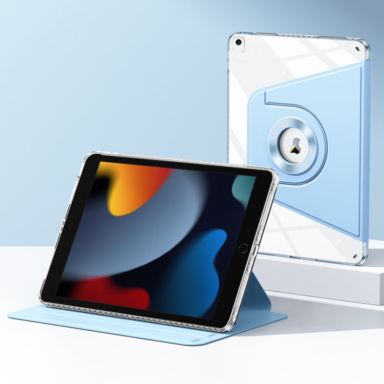 For iPad 10.2 2021 / 2020 / 10.5 Magnetic Split Leather Smart Tablet Case(Sky Blue) - free shipping - PMC TechLife - Order now!