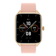 T19 Pro 1.96 inch IP67 Water-resistant Silicone Band Smart Watch, Supports Dual-mode Bluetooth Call / Heart Rate Monitoring(Pink)