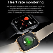 T19 Pro 1.96 inch IP67 Water-resistant Silicone Band Smart Watch, Supports Dual-mode Bluetooth Call / Heart Rate Monitoring(Gold)