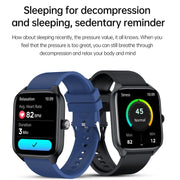 T19 Pro 1.96 inch IP67 Water-resistant Silicone Band Smart Watch, Supports Dual-mode Bluetooth Call / Heart Rate Monitoring(Gold)