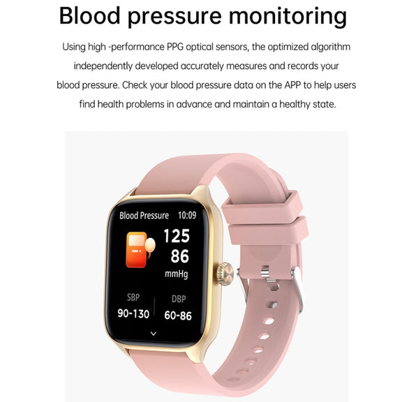 T19 Pro 1.96 inch IP67 Water-resistant Silicone Band Smart Watch, Supports Dual-mode Bluetooth Call / Heart Rate Monitoring(Gold)