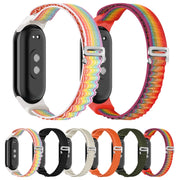 For Xiaomi Mi Band 8 Loop Nylon Watch Band(Orange)