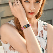 For Xiaomi Mi Band 8 Ocean Silicone Watch Band(White)