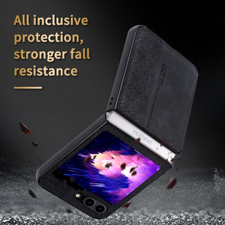For Samsung Galaxy Z Fold5 AZNS 3D Embossed Skin Feel Phone Case(Purple) - free shipping - PMC TechLife - Order now!