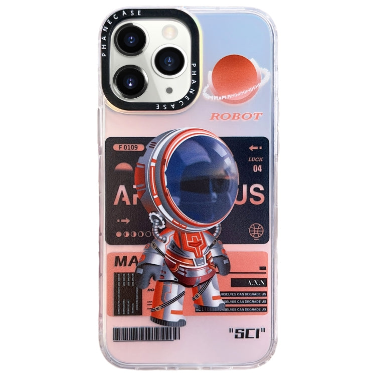 For iPhone 11 Pro Max Mechanical Astronaut Pattern TPU Phone Case(Orange) - free shipping - PMC TechLife - Order now!