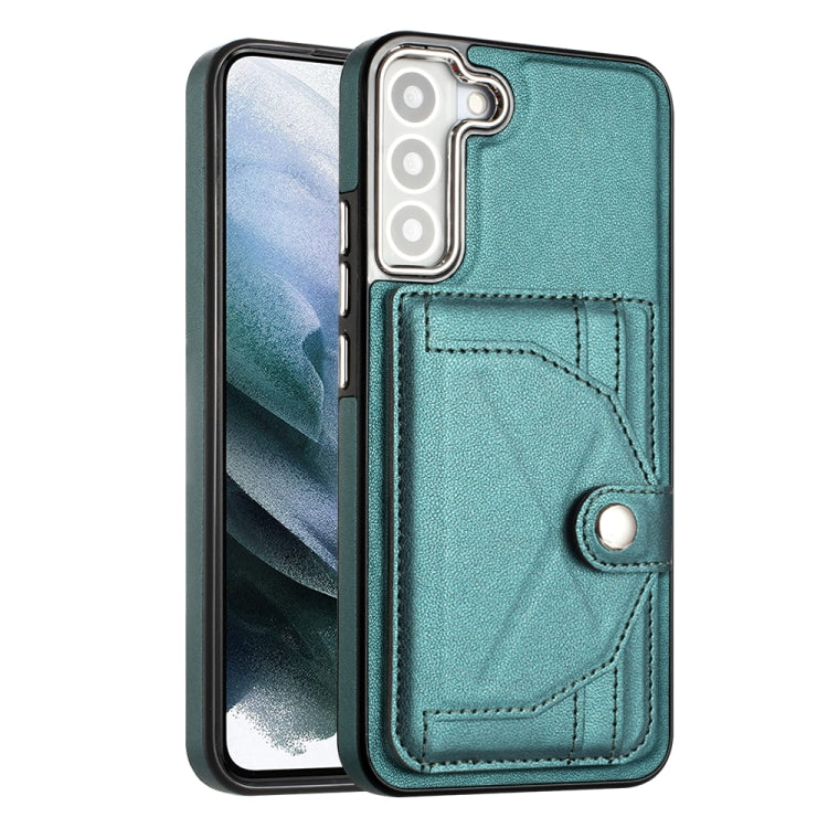 For Samsung Galaxy S23 Shockproof Leather Phone Case with Card Holder(Green) - free shipping - PMC TechLife - Order now!