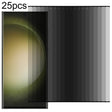 For Samsung Galaxy S23 Ultra 5G 25pcs Ultrathin 3D Curved Edge Privacy Tempered Glass Film, Support Unlock - free shipping - PMC TechLife - Order now!
