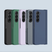 For Samsung Galaxy Z Fold5 Integrated Shockproof Phone Case with Pen Slot(Transparent)