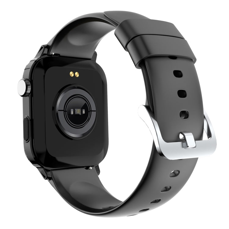 G96 1.85 inch HD Square Screen Rugged Smart Watch Support Bluetooth Calling/Heart Rate Monitoring/Blood Oxygen Monitoring(Black) - Smart Watches by PMC TechLife | Online Shopping South Africa | PMC TechLife