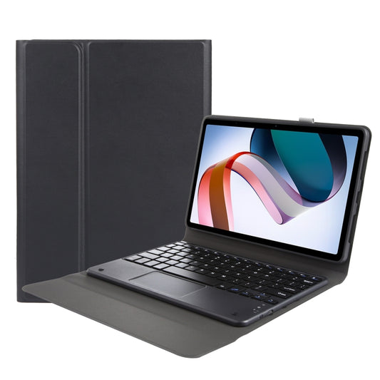 For Xiaomi Redmi Pad Ultra-thin Bluetooth Keyboard Leather Case with Touchpad(Black) - Xiaomi Keyboard by PMC Jewellery | Online Shopping South Africa | PMC Jewellery | Buy Now Pay Later Mobicred
