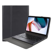 For Xiaomi Redmi Pad Ultra-thin Bluetooth Keyboard Leather Case with Touchpad(Black)