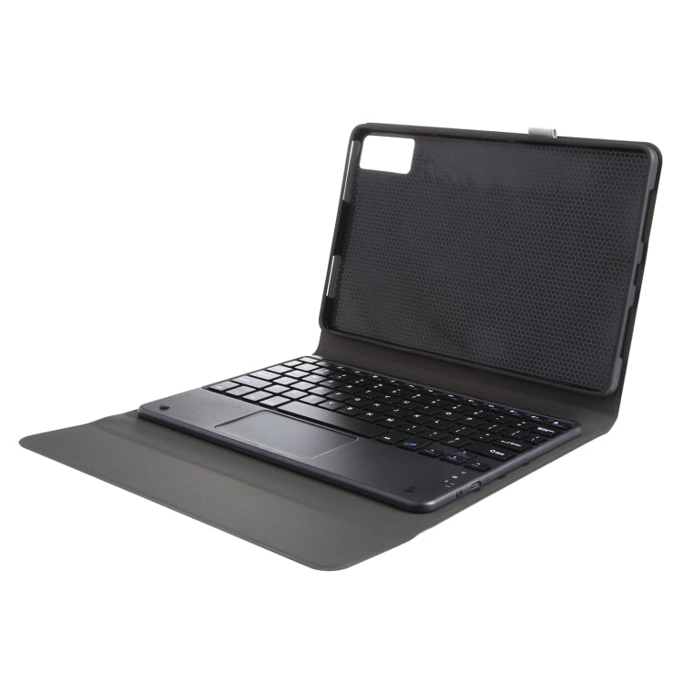 For Xiaomi Redmi Pad Ultra-thin Bluetooth Keyboard Leather Case with Touchpad(Black)