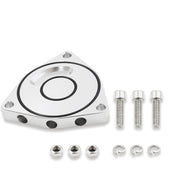 For Honda Civic 2015-2021 Car Turbo Blow Off Valve Plate Spacer BOV 1.5T Coupe Billet(Silver)