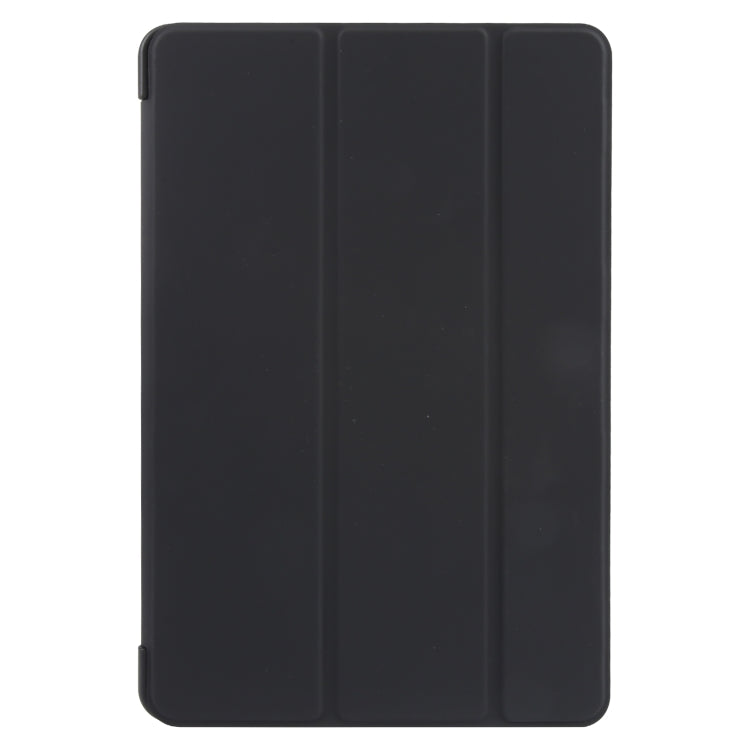 For Huawei MatePad 11 2023 GEBEI 3-folding Holder Shockproof Flip Leather Tablet Case(Black) - free shipping - PMC Jewellery - Order now!