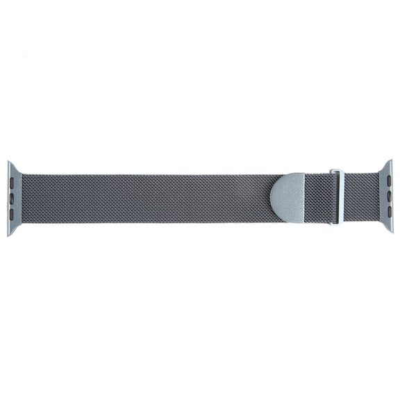 For Apple Watch Ultra 49mm Milanese Metal Magnetic Watch Band(Space Grey)