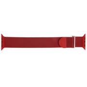 For Apple Watch 5 40mm Milanese Metal Magnetic Watch Band(Red)