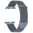For Apple Watch 5 40mm Milanese Metal Magnetic Watch Band(Space Grey) - Watch Bands by PMC TechLife | Online Shopping South Africa | PMC TechLife