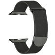 For Apple Watch 3 38mm Milanese Metal Magnetic Watch Band(Army Green) - Watch Bands by PMC TechLife | Online Shopping South Africa | PMC TechLife