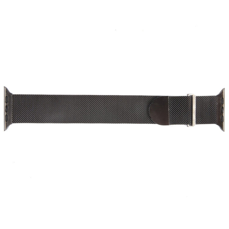 For Apple Watch 2 42mm Milanese Metal Magnetic Watch Band(Gunmetal) - Watch Bands by PMC TechLife | Online Shopping South Africa | PMC TechLife