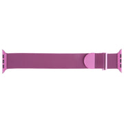 For Apple Watch 2 42mm Milanese Metal Magnetic Watch Band(Purple)
