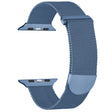 For Apple Watch 2 42mm Milanese Metal Magnetic Watch Band(Blue) - Watch Bands by PMC TechLife | Online Shopping South Africa | PMC TechLife
