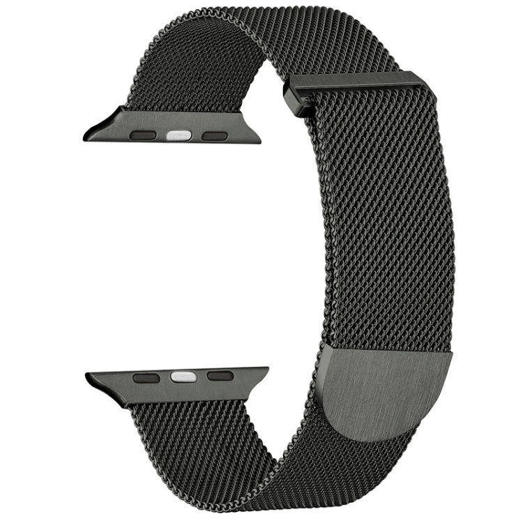 For Apple Watch 2 42mm Milanese Metal Magnetic Watch Band(Army Green) - Watch Bands by PMC TechLife | Online Shopping South Africa | PMC TechLife