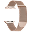 For Apple Watch 2 42mm Milanese Metal Magnetic Watch Band(Rose Gold) - Watch Bands by PMC TechLife | Online Shopping South Africa | PMC TechLife