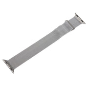 For Apple Watch 42mm Milanese Metal Magnetic Watch Band(Silver)