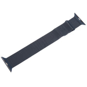 For Apple Watch 38mm Milanese Metal Magnetic Watch Band(Midnight Blue)