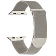 For Apple Watch 38mm Milanese Metal Magnetic Watch Band(Starlight) - Watch Bands by PMC TechLife | Online Shopping South Africa | PMC TechLife