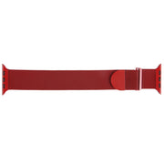 For Apple Watch SE 2023 44mm Milanese Metal Magnetic Watch Band(Red)