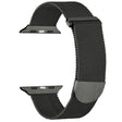 For Apple Watch 9 45mm Milanese Metal Magnetic Watch Band(Army Green) - Watch Bands by PMC TechLife | Online Shopping South Africa | PMC TechLife