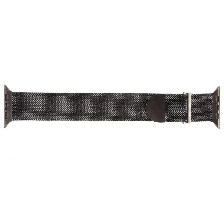 For Apple Watch 9 41mm Milanese Metal Magnetic Watch Band(Gunmetal) - Watch Bands by PMC TechLife | Online Shopping South Africa | PMC TechLife