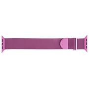 For Apple Watch 9 41mm Milanese Metal Magnetic Watch Band(Purple)