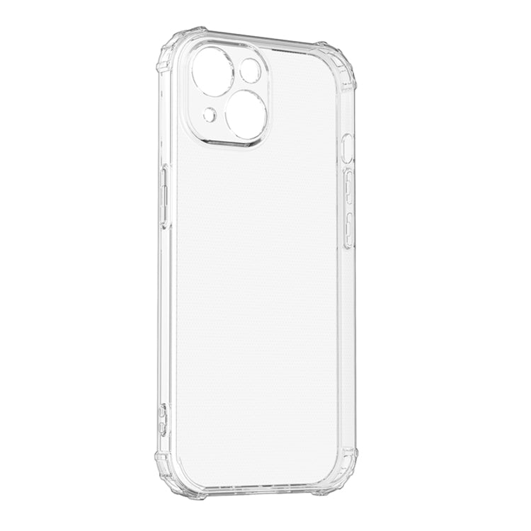 For iPhone 15 Four-Corner Shockproof Clear TPU Phone Case(Transparent) - free shipping - PMC TechLife - Order now!