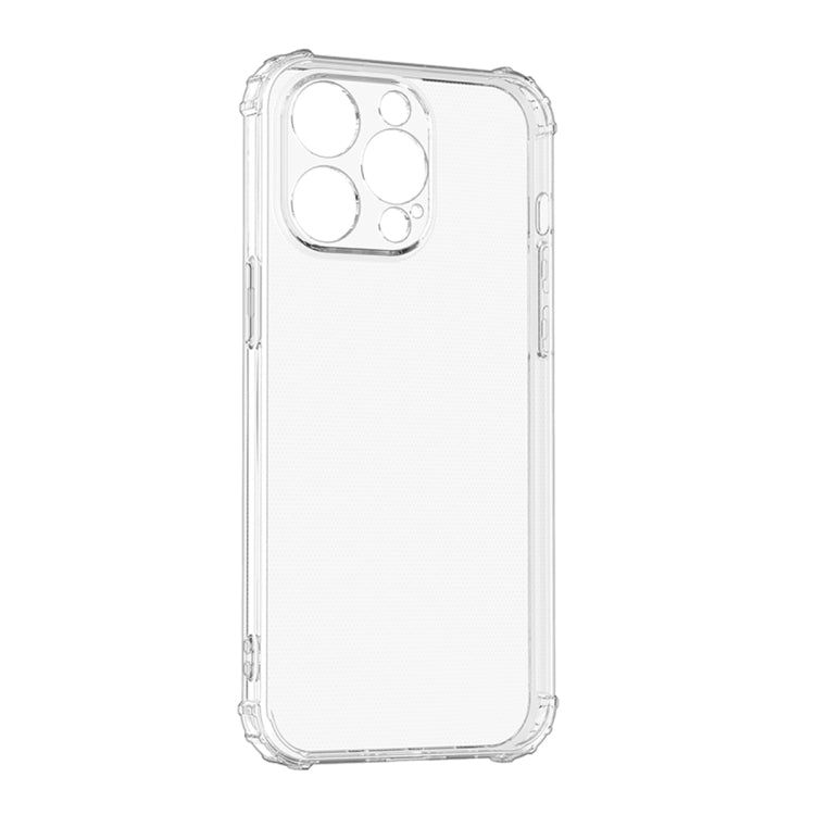 For iPhone 15 Pro Four-Corner Shockproof Clear TPU Phone Case(Transparent) - free shipping - PMC TechLife - Order now!