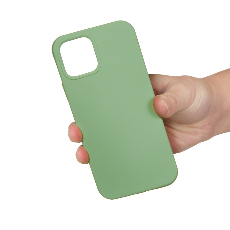 For iPhone 15 Solid Color Silicone Phone Case(Mint Green) - iPhone 15 Cases by PMC TechLife | Online Shopping South Africa | PMC TechLife